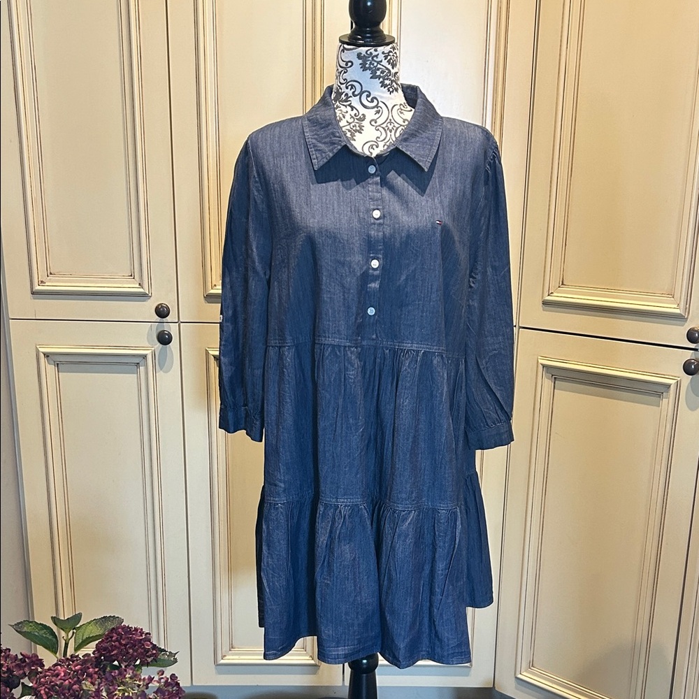 Tommy Hilfiger Denim Blue Women's Dress